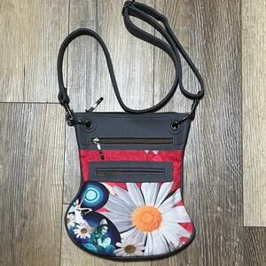 Desigual Crossbody Bag Wizard Of Oz Artsy Daisy Boho Purse Fantasy Y2K NWOT